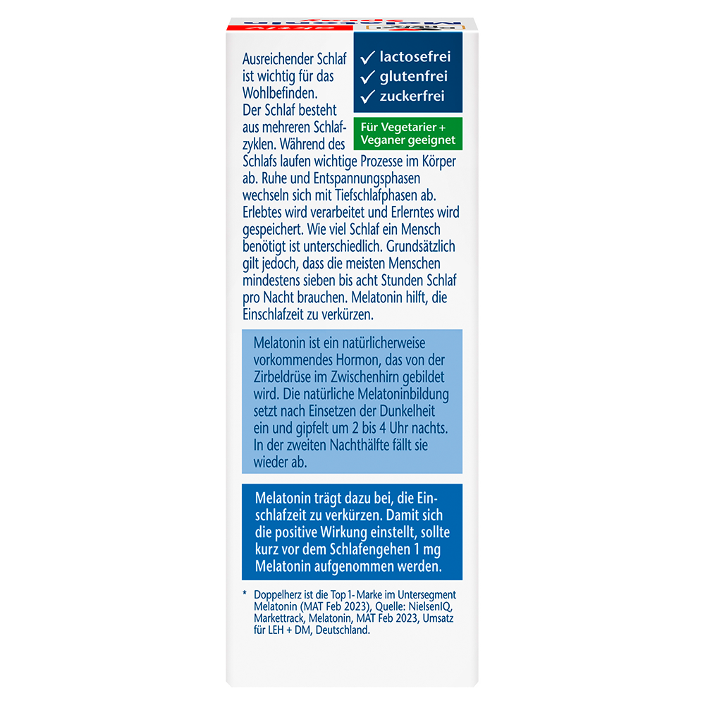 Bild: DOPPELHERZ Melatonin Spray 