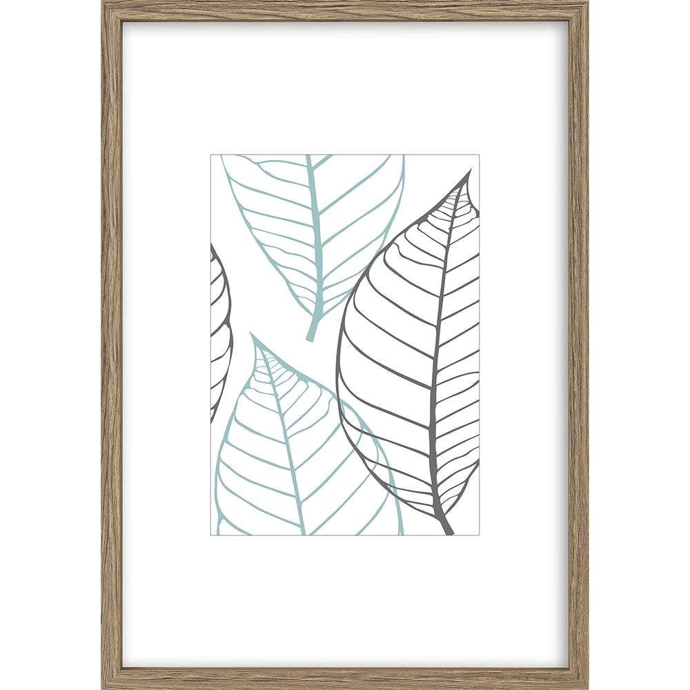 Bild: Tawo Living Bilderrahmen Eiche Vintage 21x30cm 