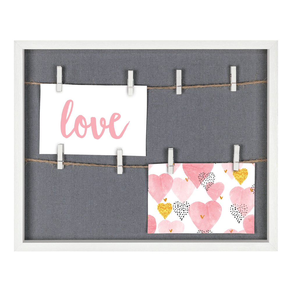 Bild: Hama Porträtrahmen 'Muro' Weiß 29,5x36,5cm 