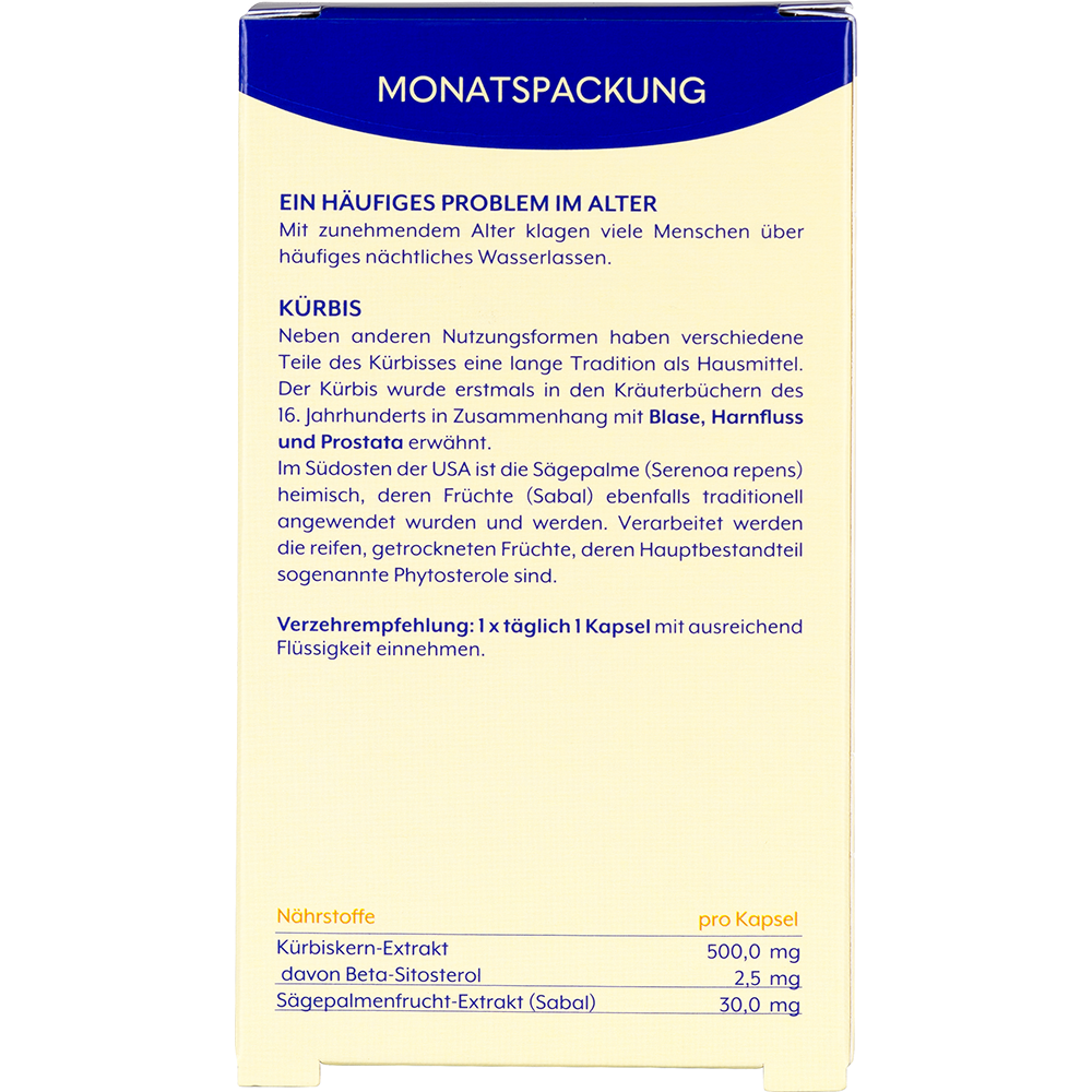 Bild: the wellness co. Kürbis für Blase und Prostata 