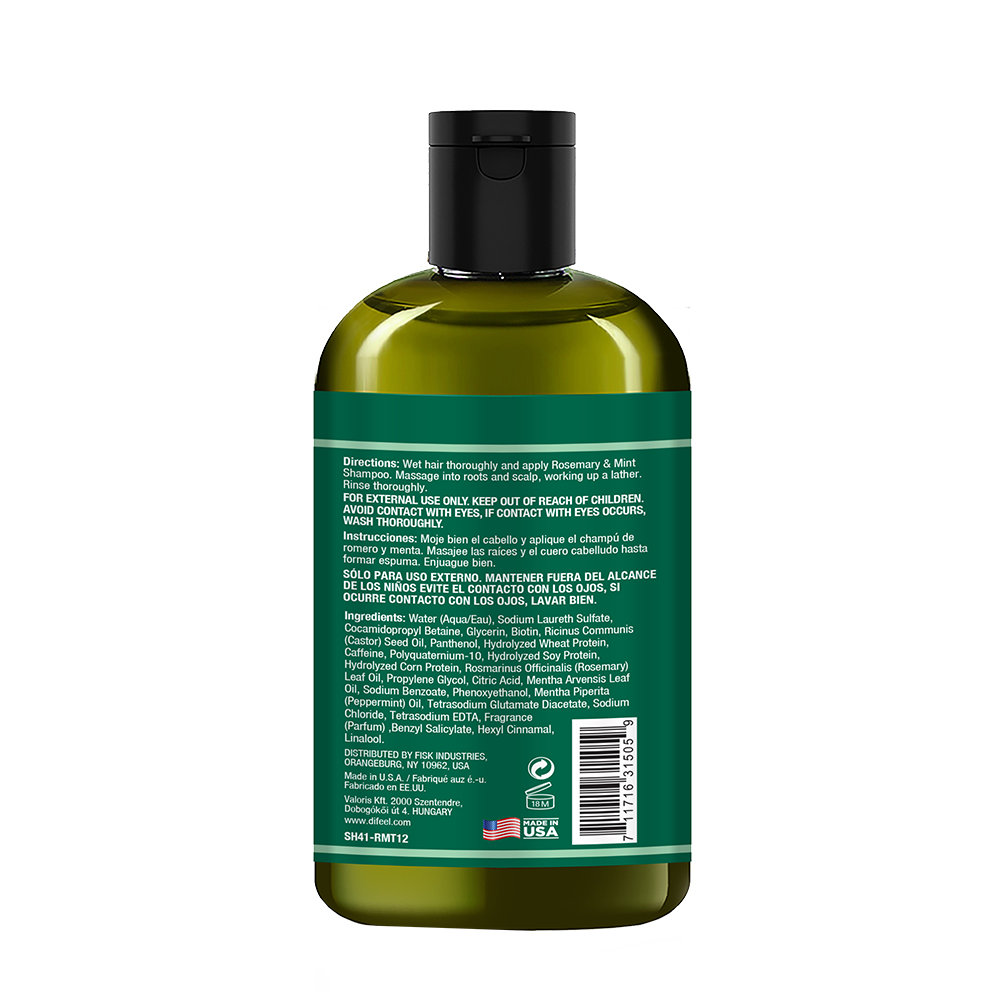 Bild: Difeel Shampoo Rosemary and Mint 