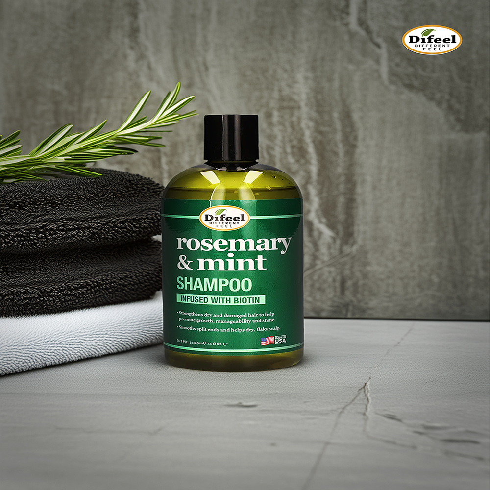 Bild: Difeel Shampoo Rosemary and Mint 