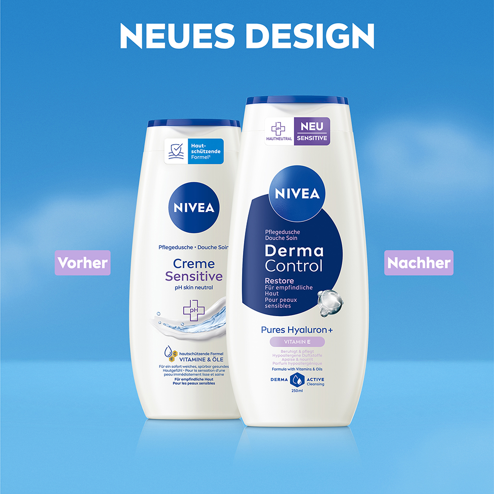 Bild: NIVEA Pflegedusche Derma Control Restore 