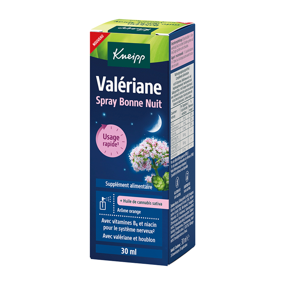 Bild: Kneipp Baldrian Gute Nacht Spray 