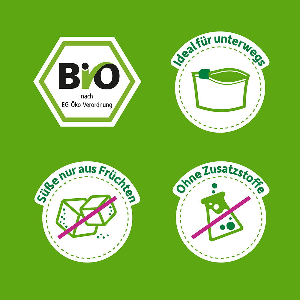 Bild: Freche Freunde Frecher Riegel Apfel und Karotte 