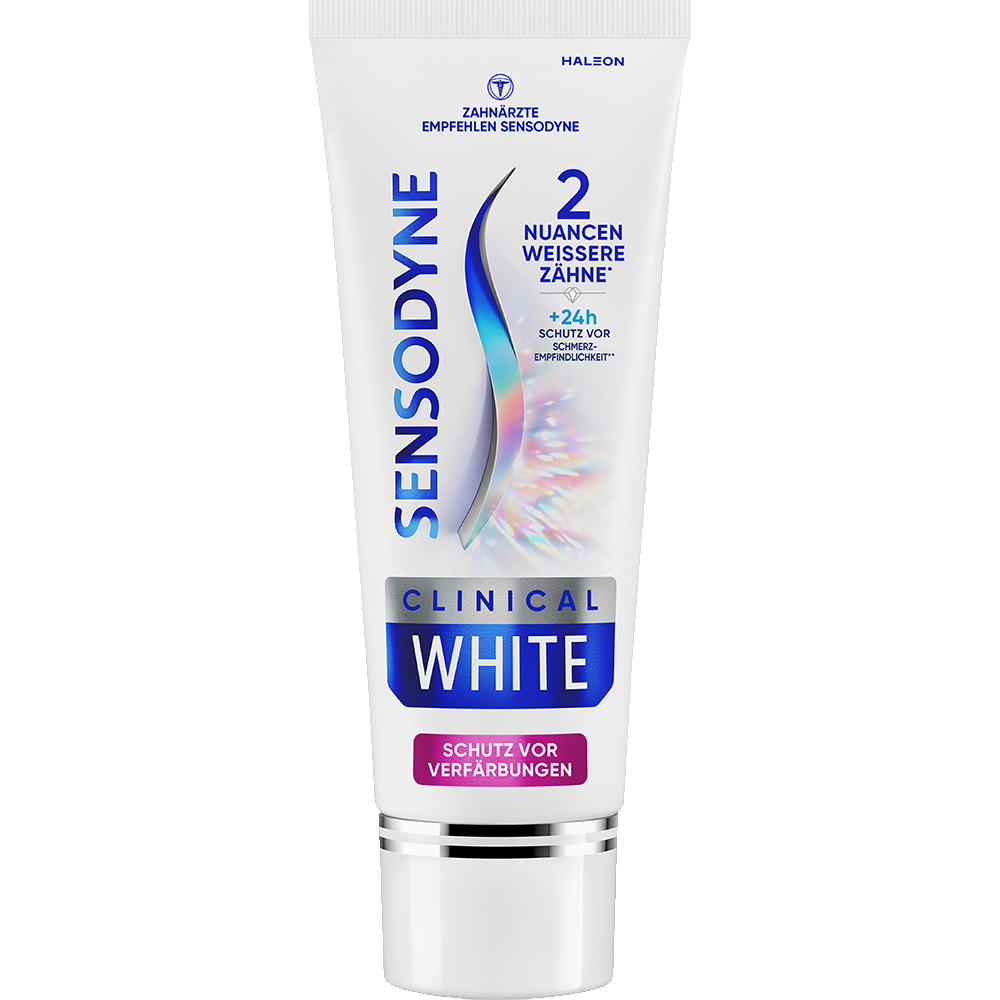 Bild: SENSODYNE Clinical White Zahnpasta 