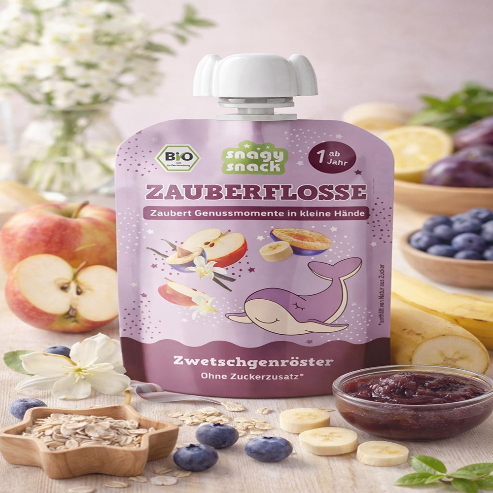 Bild: Snagy Quetschie Zauberflosse Zwetschgenröster 