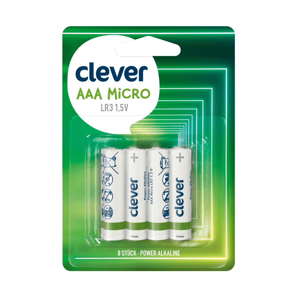 Bild: clever Batterien AAA Micro 