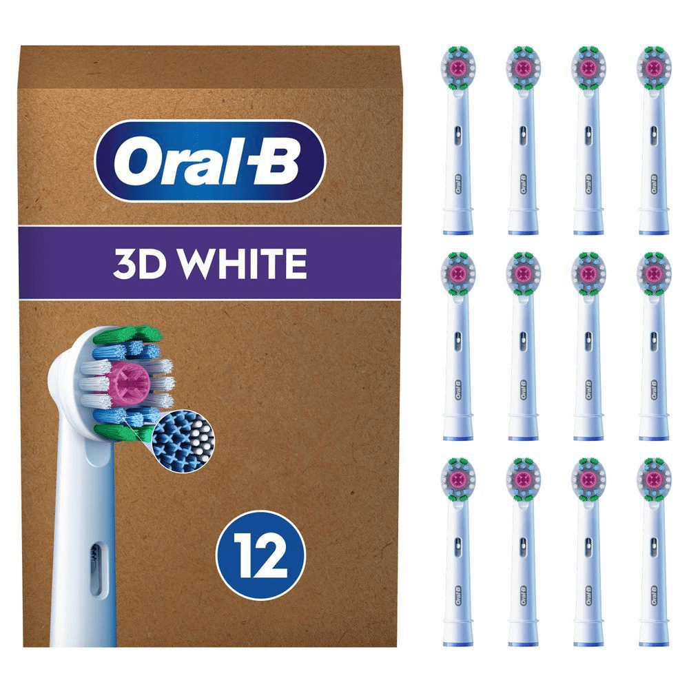 Bild: Oral-B Pro 3DWhite Aufsteckbürsten, Weiß 