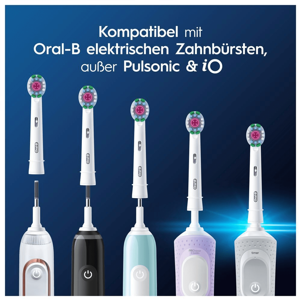 Bild: Oral-B Pro 3DWhite Aufsteckbürsten, Weiß 