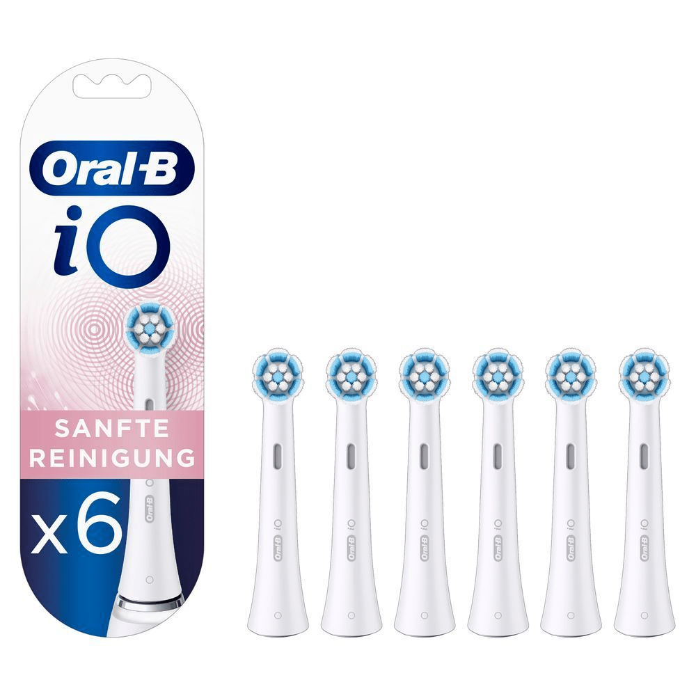 Bild: Oral-B Sanfte Reinigung Aufsteckbürsten, Weiß 