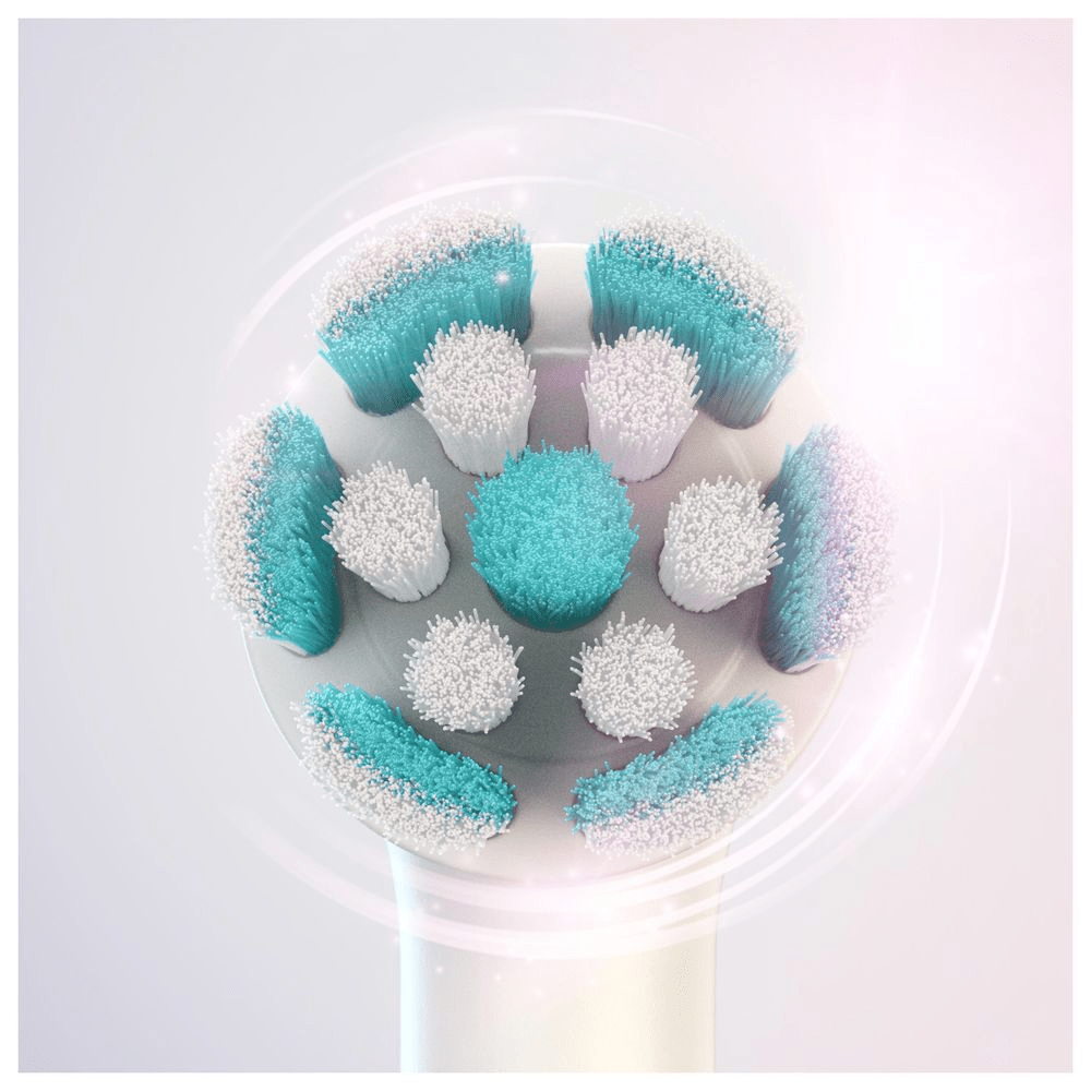 Bild: Oral-B Sanfte Reinigung Aufsteckbürsten, Weiß 