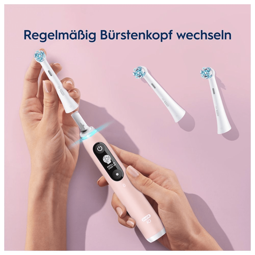 Bild: Oral-B Sanfte Reinigung Aufsteckbürsten, Weiß 