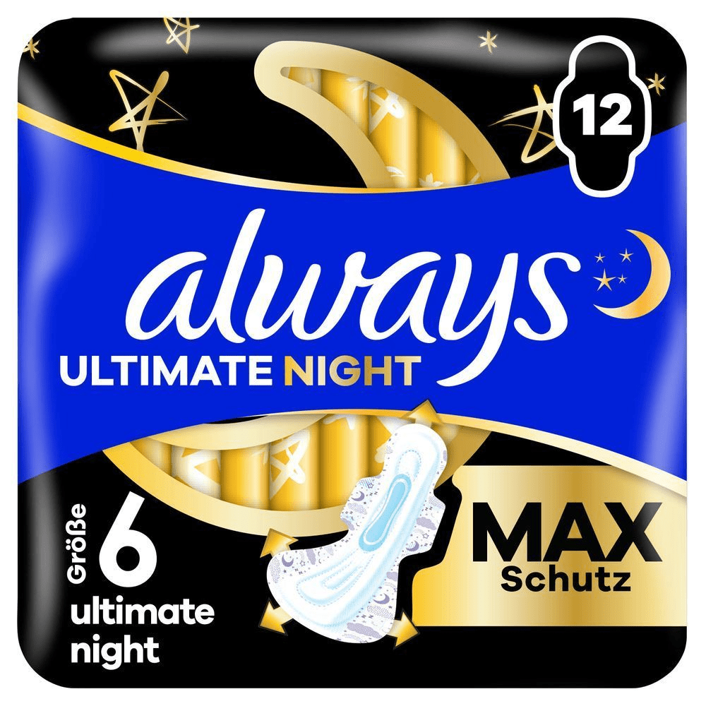 Bild: always Damenbinden Ultimate Night 