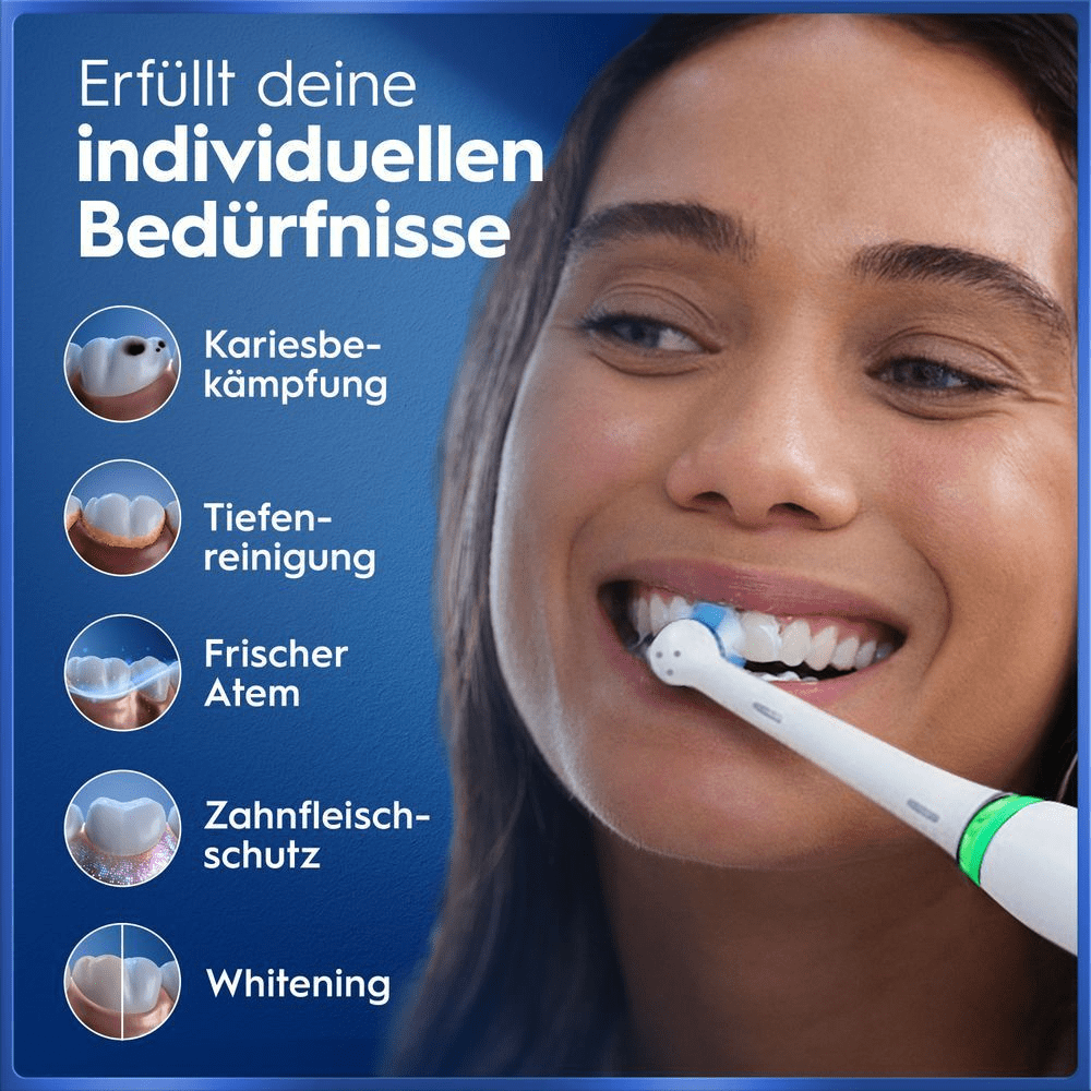 Bild: Oral-B iO Series 5 Elektrische Zahnbürste, Quite Qhite 