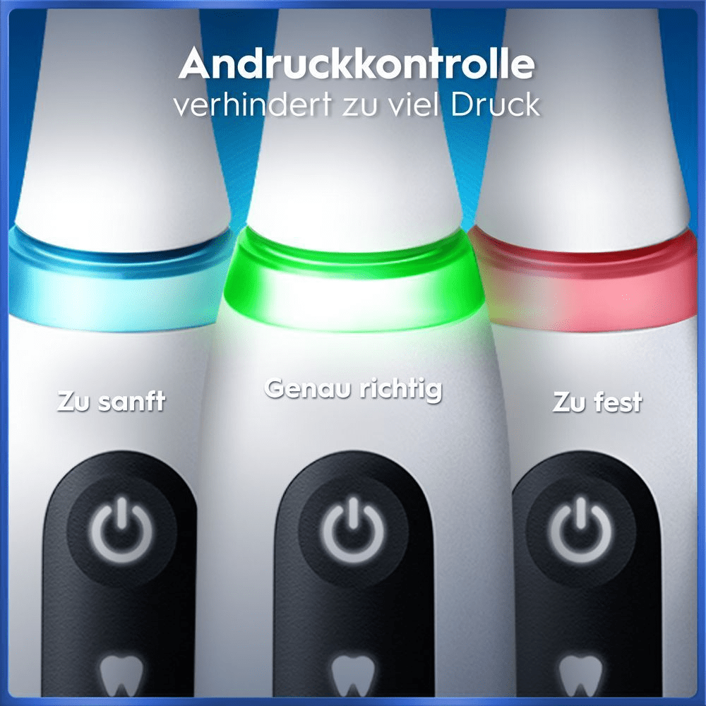 Bild: Oral-B iO Series 5 Elektrische Zahnbürste, Quite Qhite 