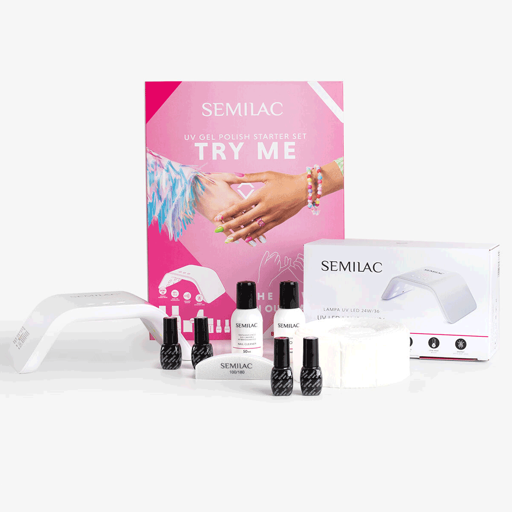 Bild: Semilac UV Gel Nagellack Starter Set Try Me