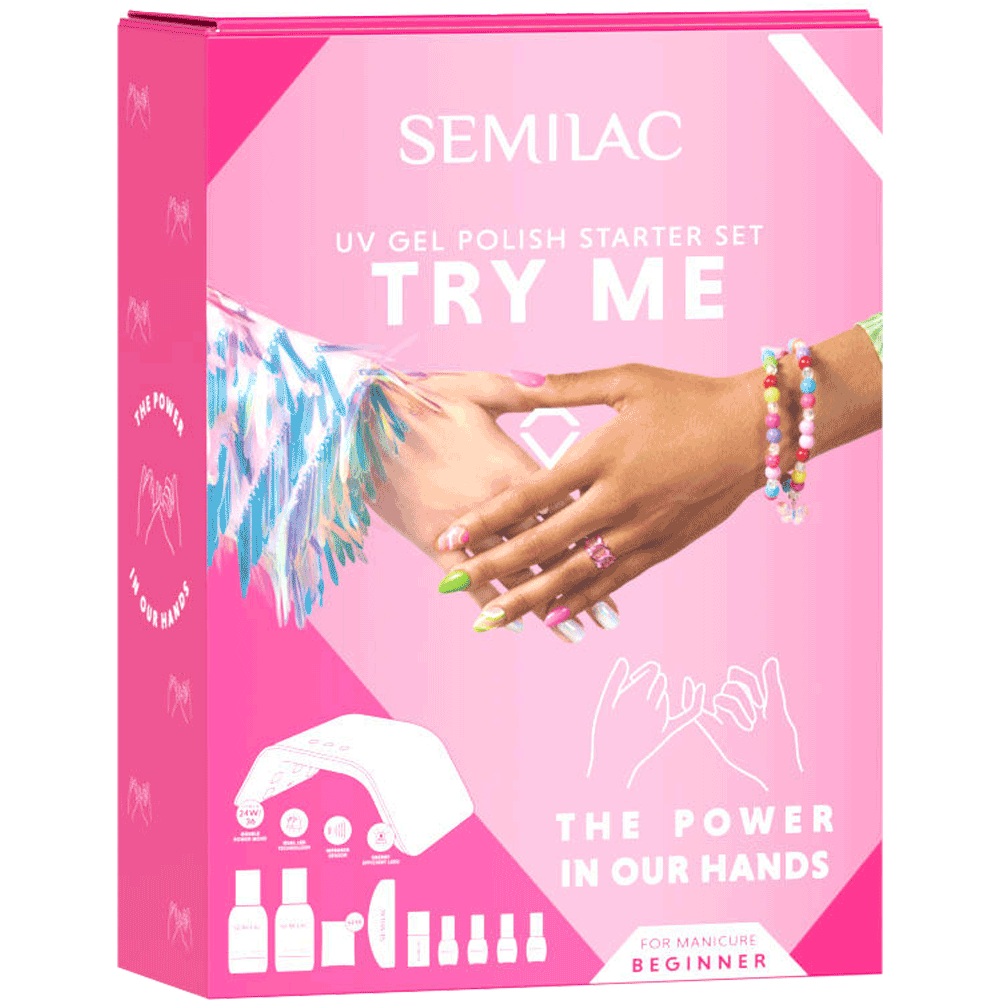 Bild: Semilac UV Gel Nagellack Starter Set Try Me