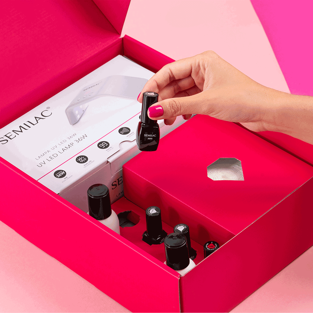 Bild: Semilac UV Gel Nagellack Starter Set Try Me