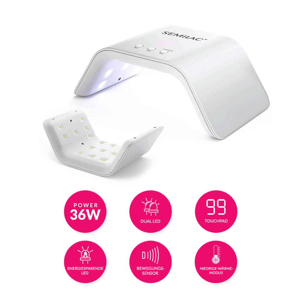 Bild: Semilac UV Gel Nagellack Starter Set Try Me