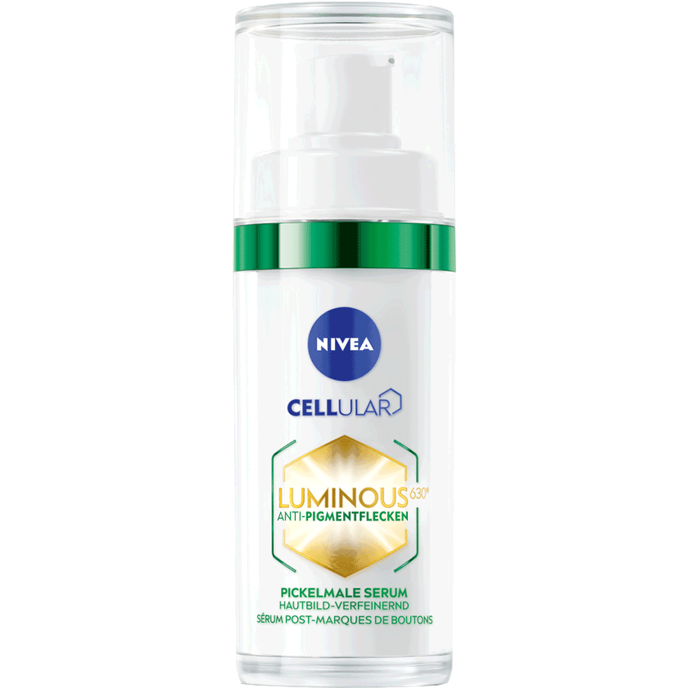 Bild: NIVEA Cellular Luminous 630° Anti-Pigmentflecken Pickelmale Serum
