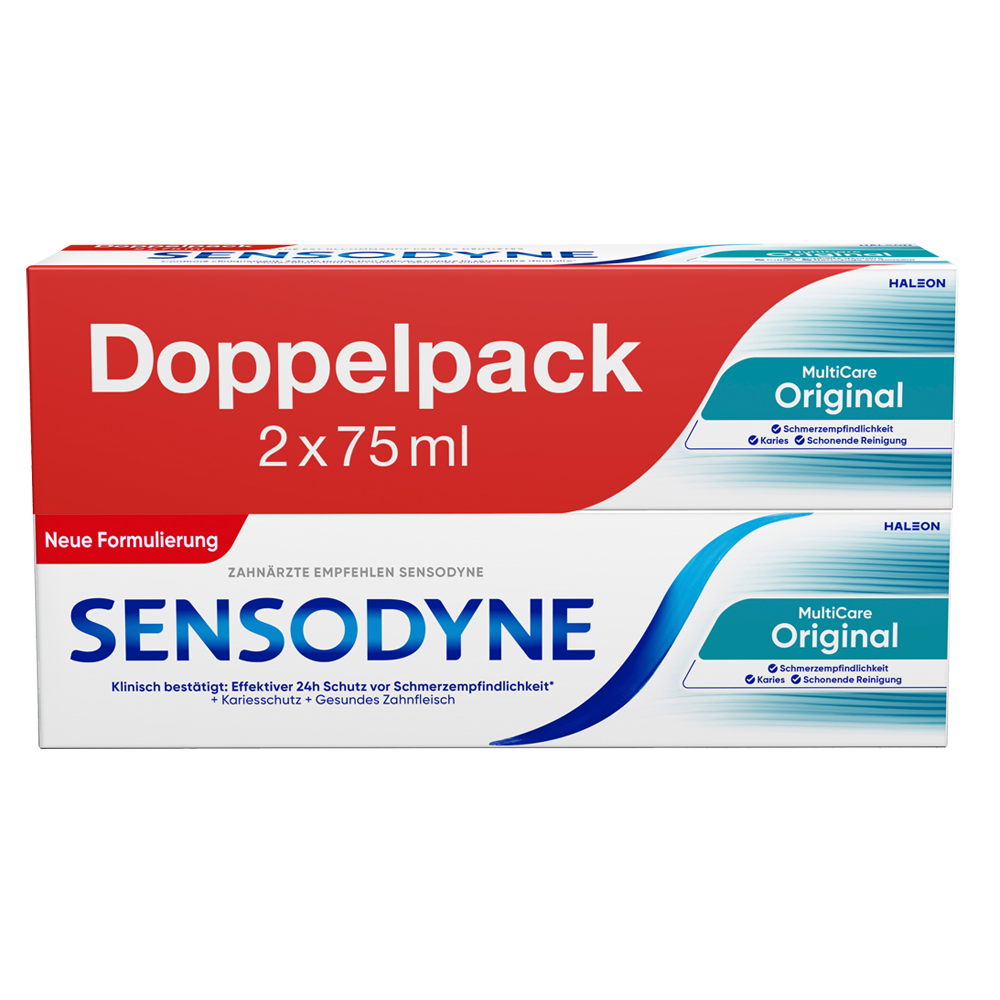 Bild: SENSODYNE Zahncreme Multicare Original Doppelpack