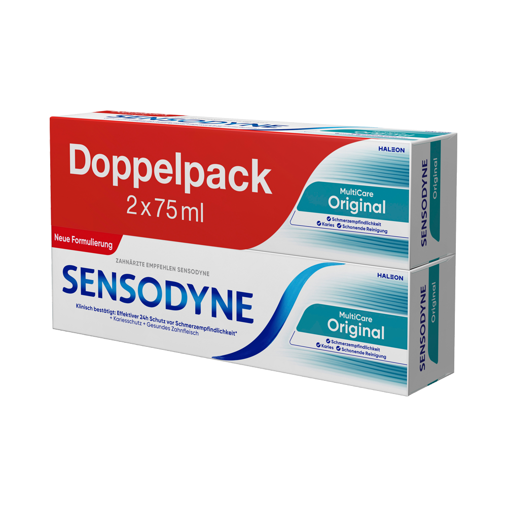 Bild: SENSODYNE Zahncreme Multicare Original Doppelpack