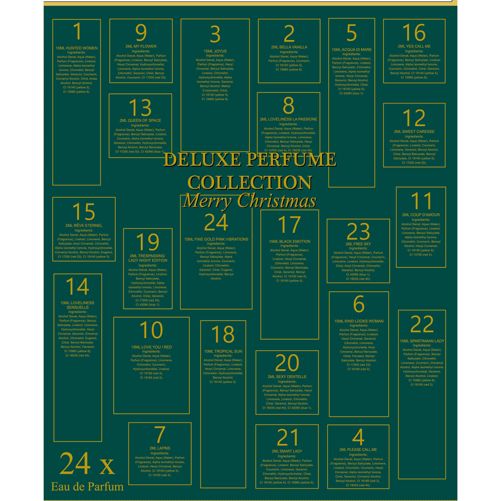 Bild: Deluxe Perfume Collection Adventskalender