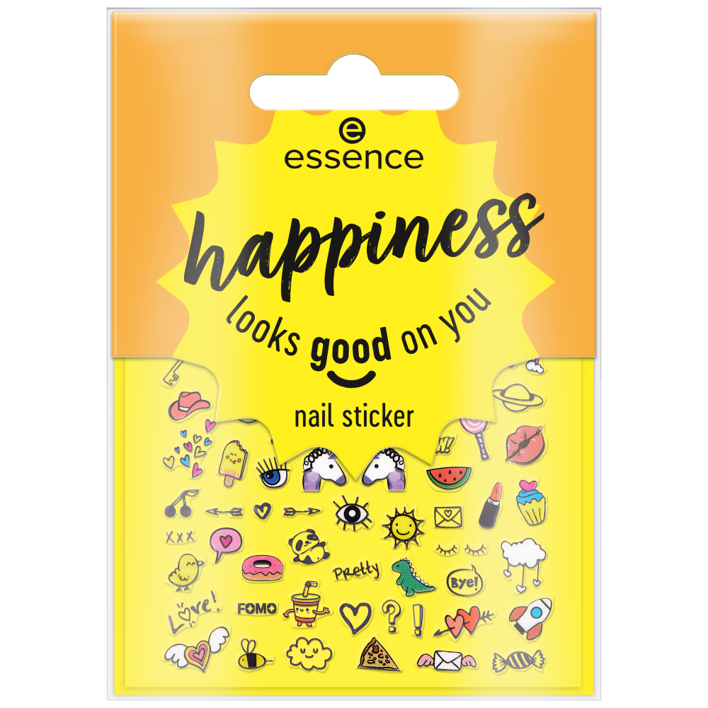 Bild: essence Nagelsticker Happiness Looks Good On You
