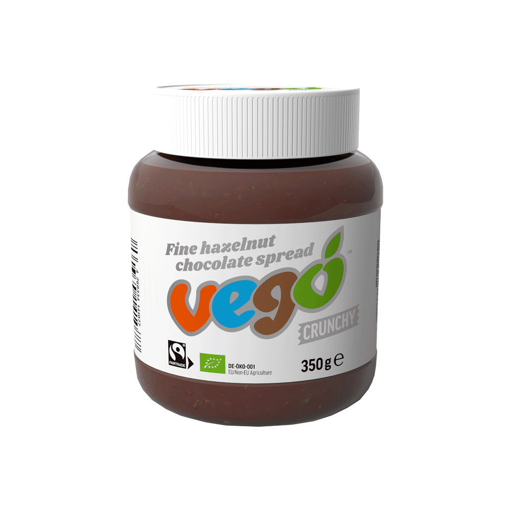 Bild: Vego Haselnuss Schokolade Creme Crunchy 