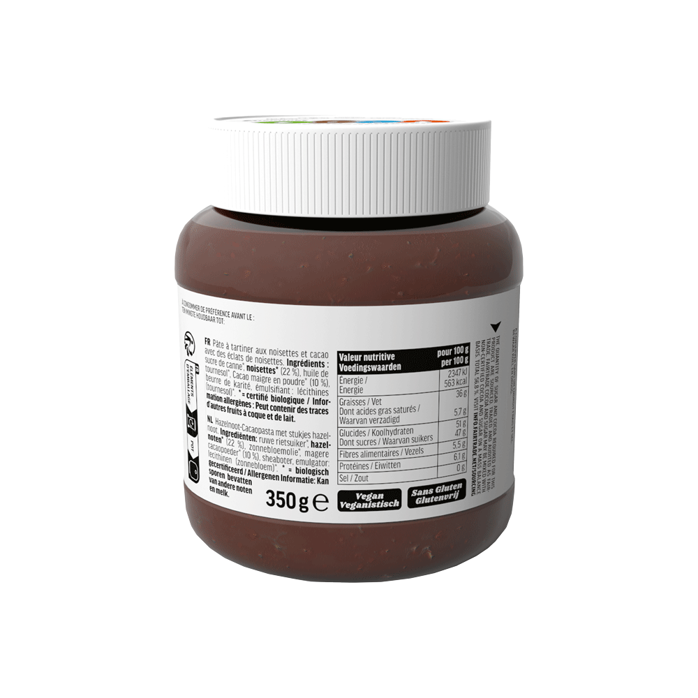 Bild: Vego Haselnuss Schokolade Creme Crunchy 