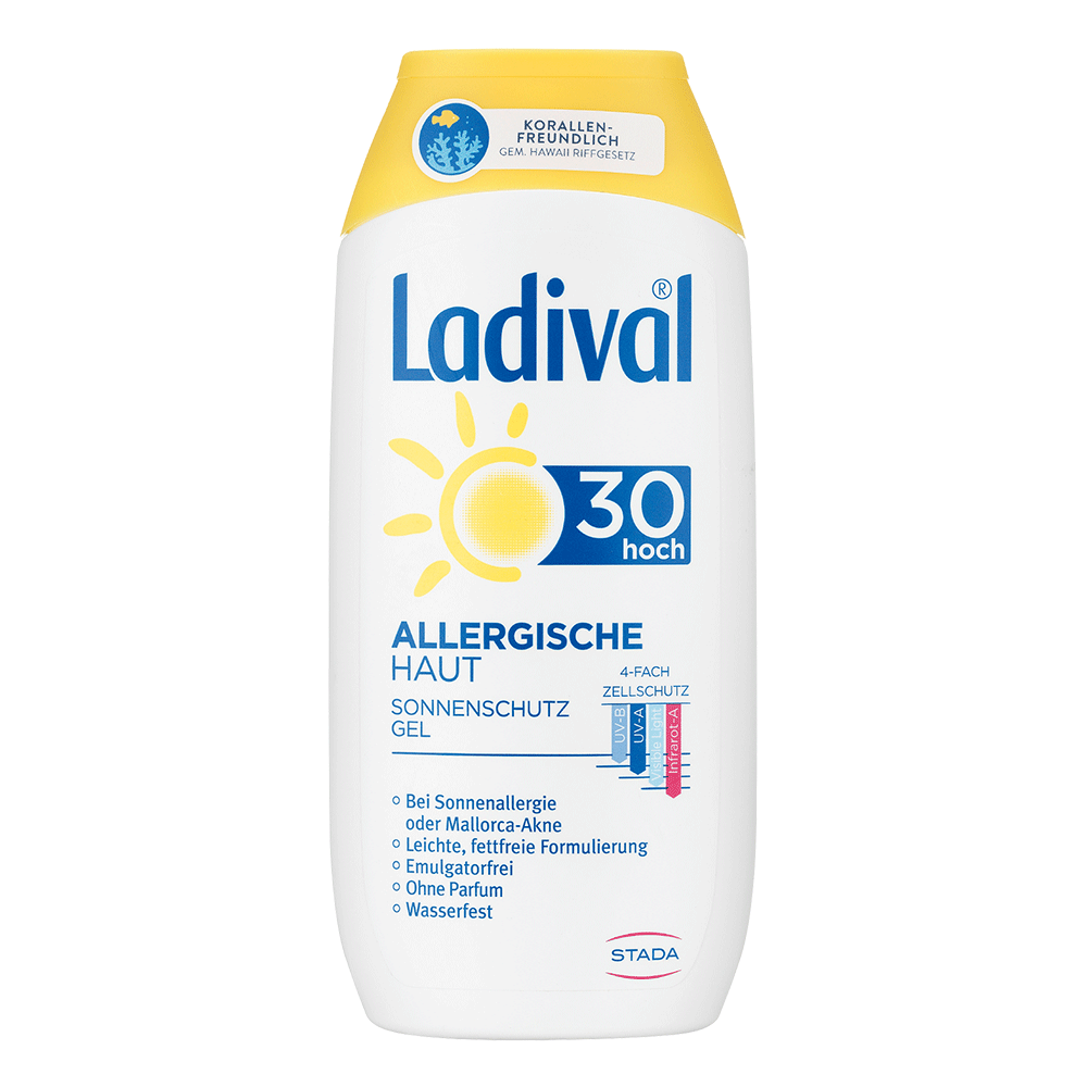 Bild: Ladival Sonnenschutz Gel Allergische Haut LSF 30