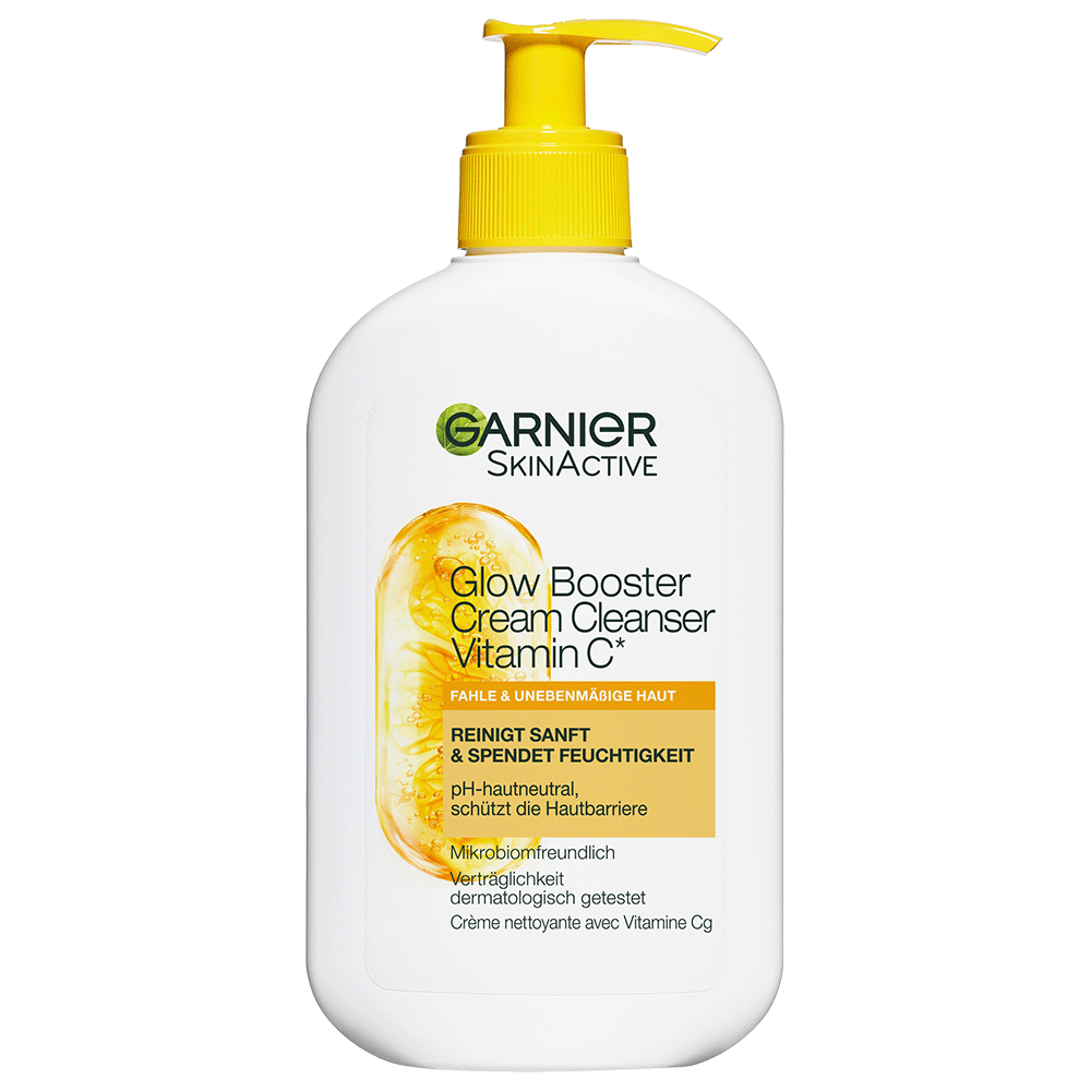 Bild: GARNIER SKIN ACTIVE Booster Cream Cleanser Vitamin C 