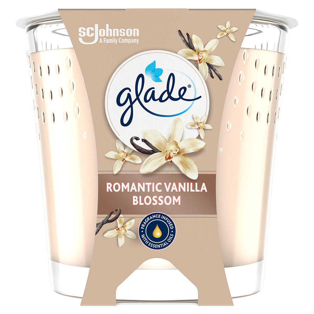 Bild: Glade Duftkerze Romantic Vanilla Blossom