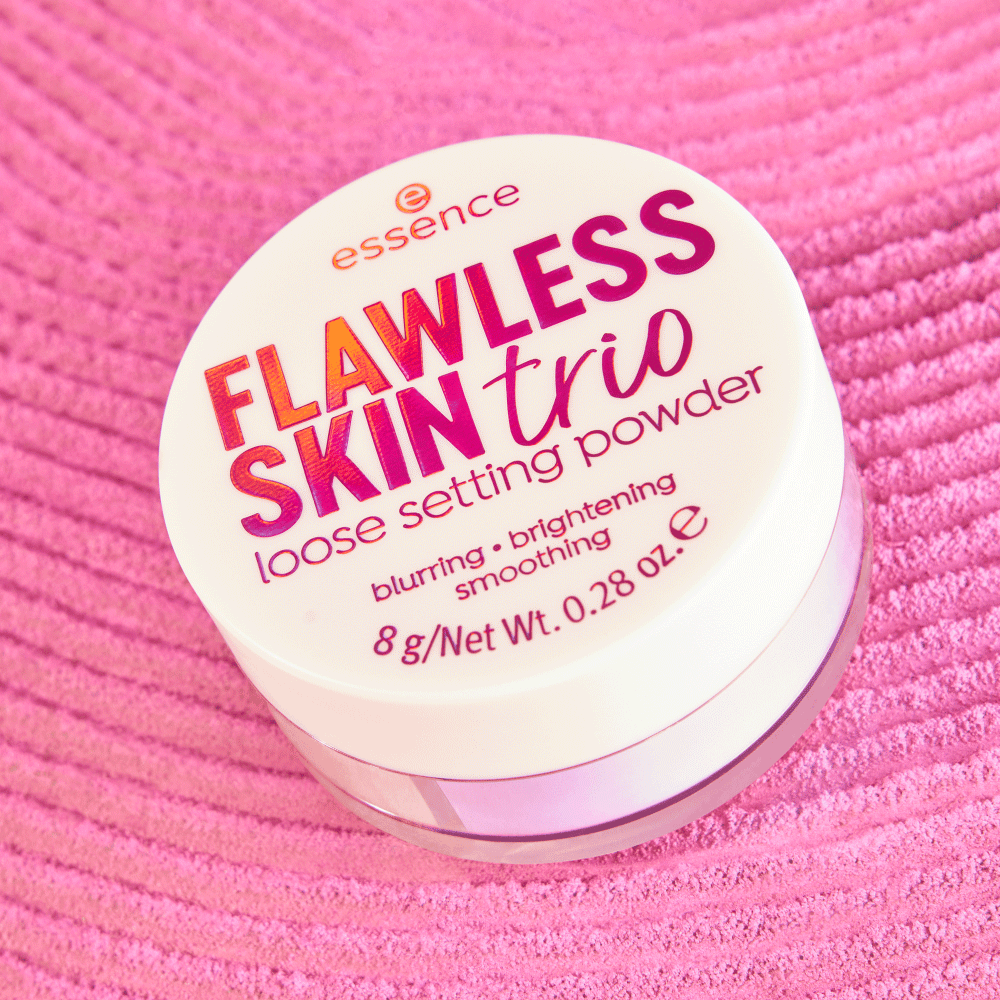 Bild: essence FLAWLESS SKIN trio loose setting powder