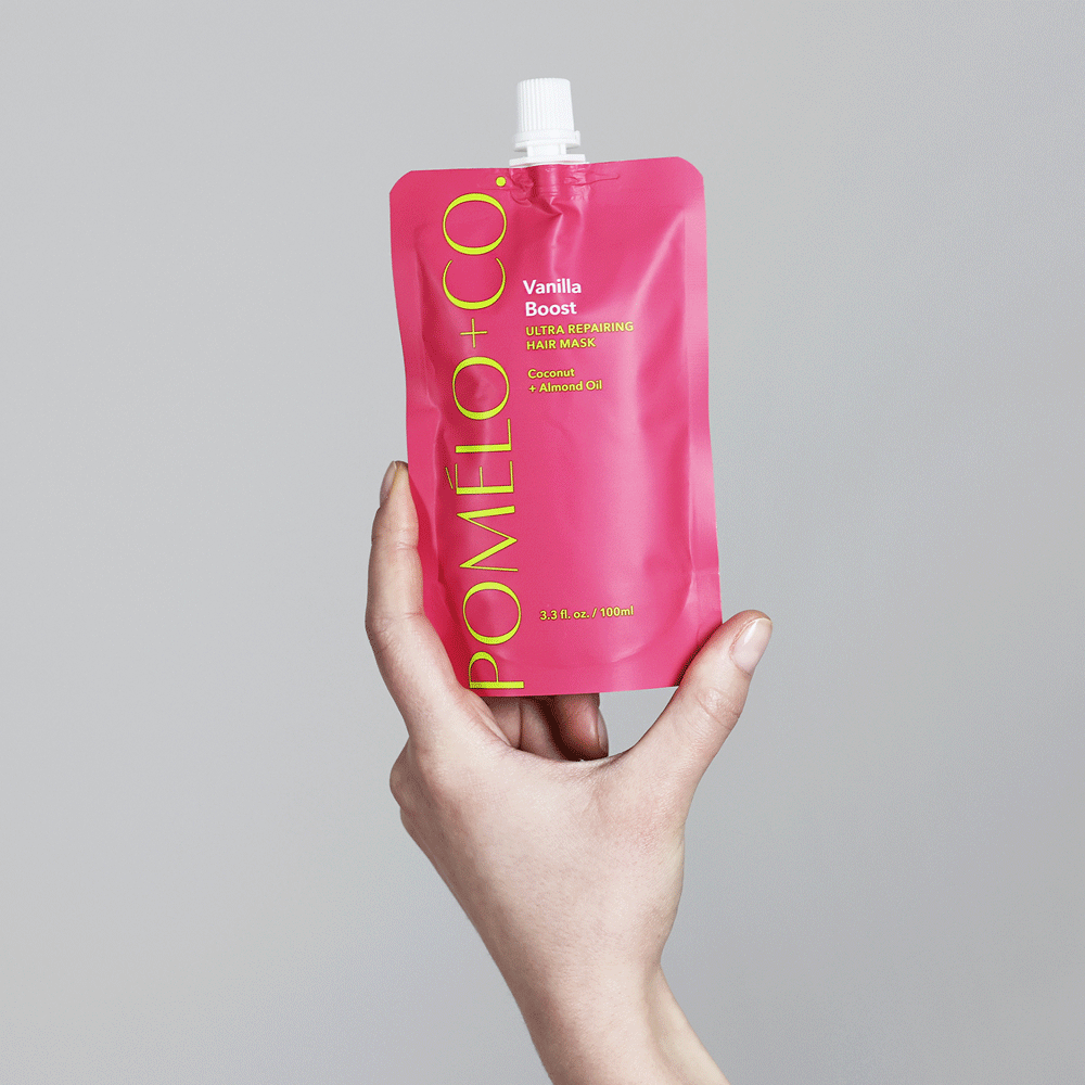 Bild: Pomélo+Co. Haarmaske Repairing Vanilla Boost