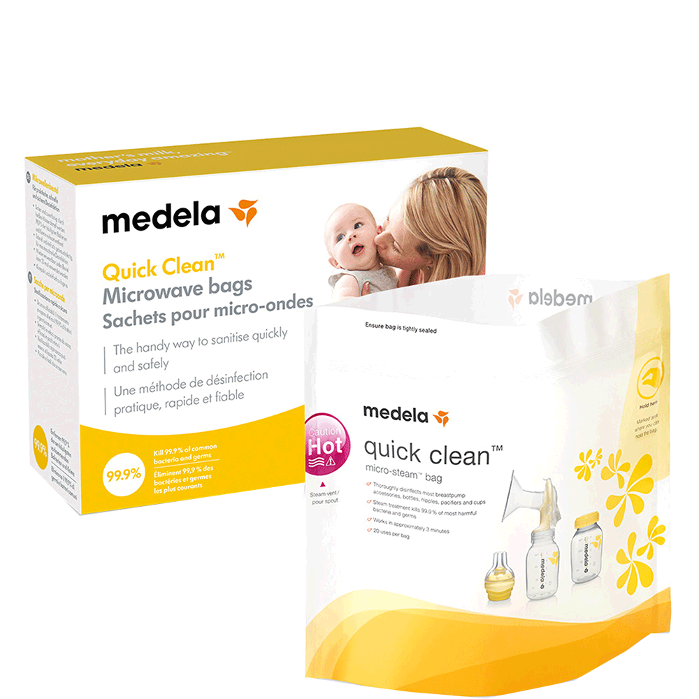 Bild: Medela Quick Clean Mikrowellenbeutel