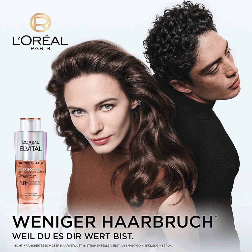 Bild: L'ORÉAL PARIS ELVITAL Fiber Booster Shampoo 