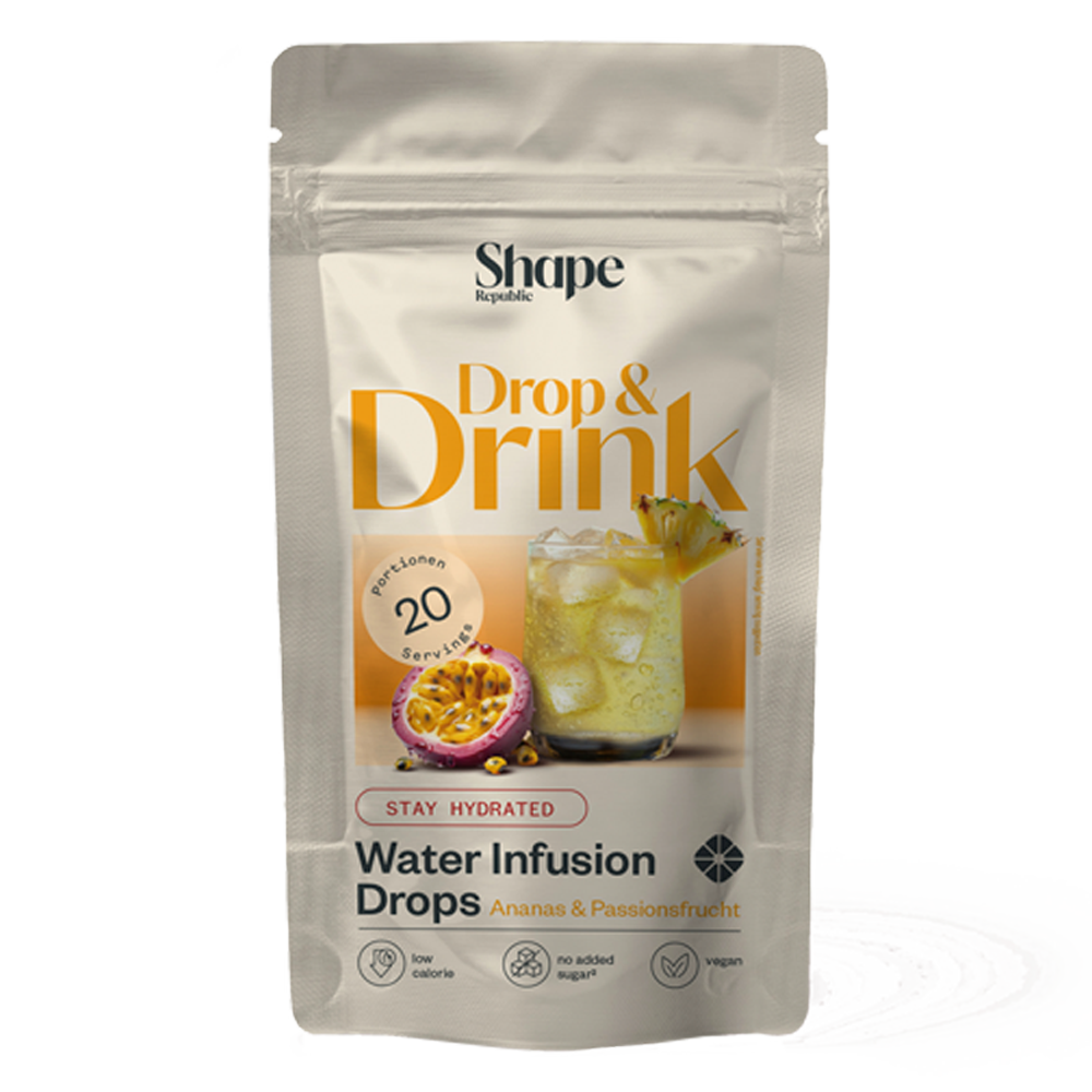 Bild: SHAPE REPUBLIC Drop and Drink Ananas Passionsfrucht 