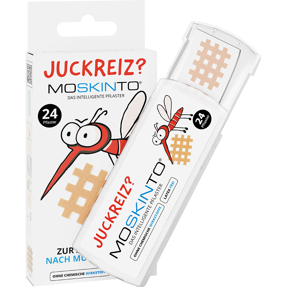 Bild: Moskinto Pflaster nach Mückenstichen 