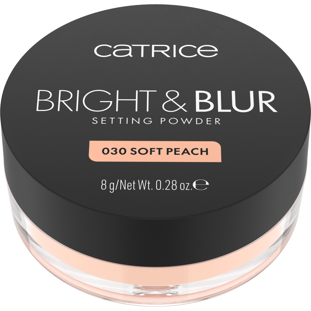 Bild: Catrice Bright & Blur Setting Powder Soft Peach 030