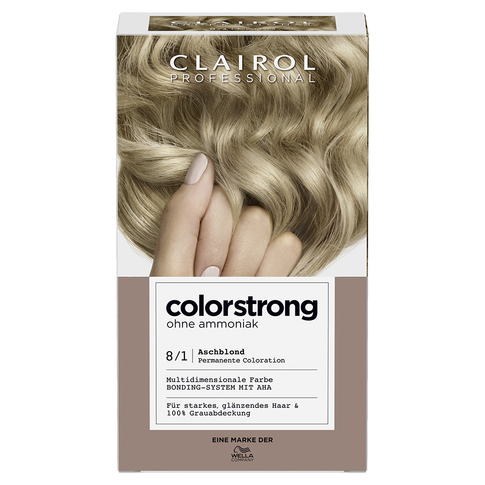 Bild: Clairol Professional Permanente Coloration Colorstrong Aschblond Aschblond