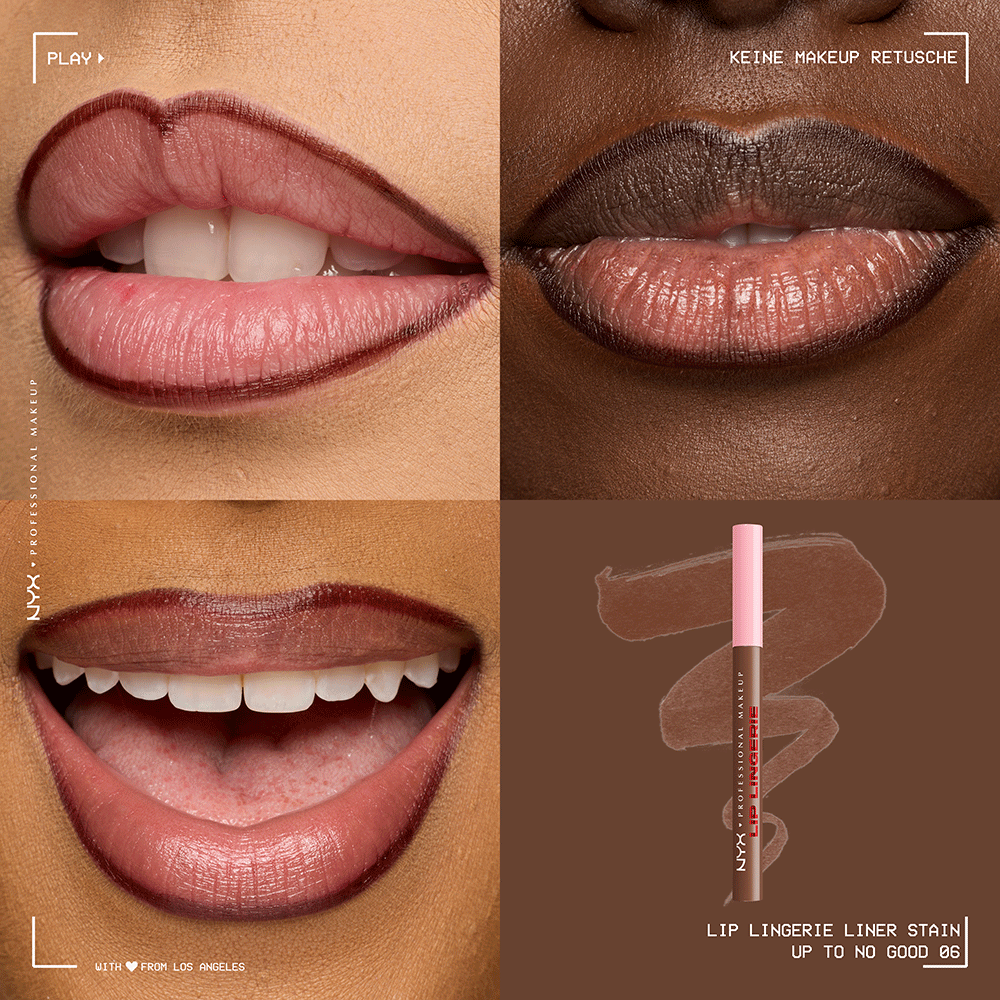 Bild: NYX Professional Make-up Lip Lingerie Lip Liner Stain Up To No Good 6