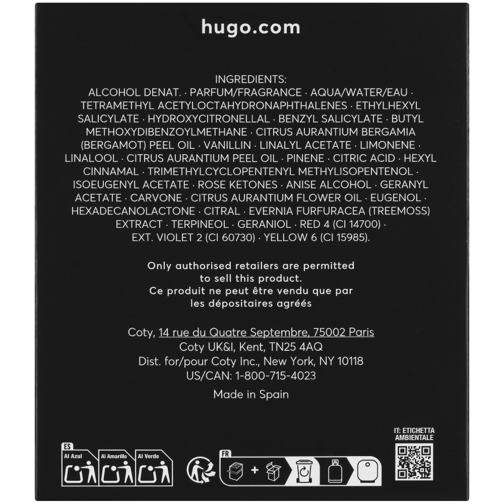 Bild: Hugo Boss Deep Red Eau de Parfum 