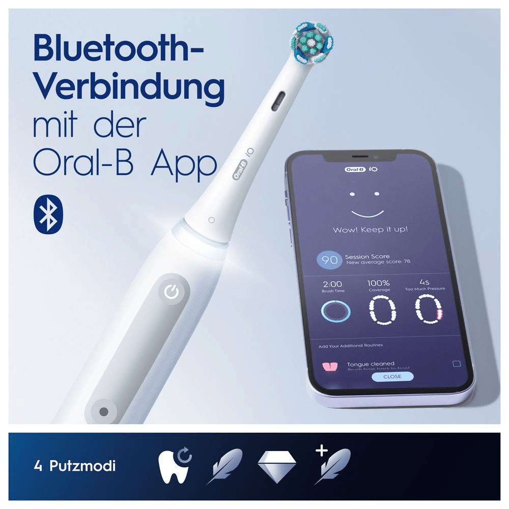 Bild: Oral-B Oral Health Center Munddusche, Weiß 