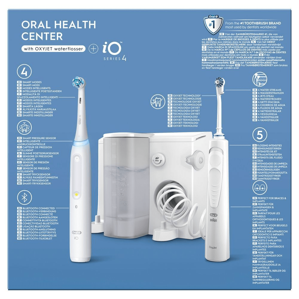 Bild: Oral-B Oral Health Center Munddusche, Weiß 