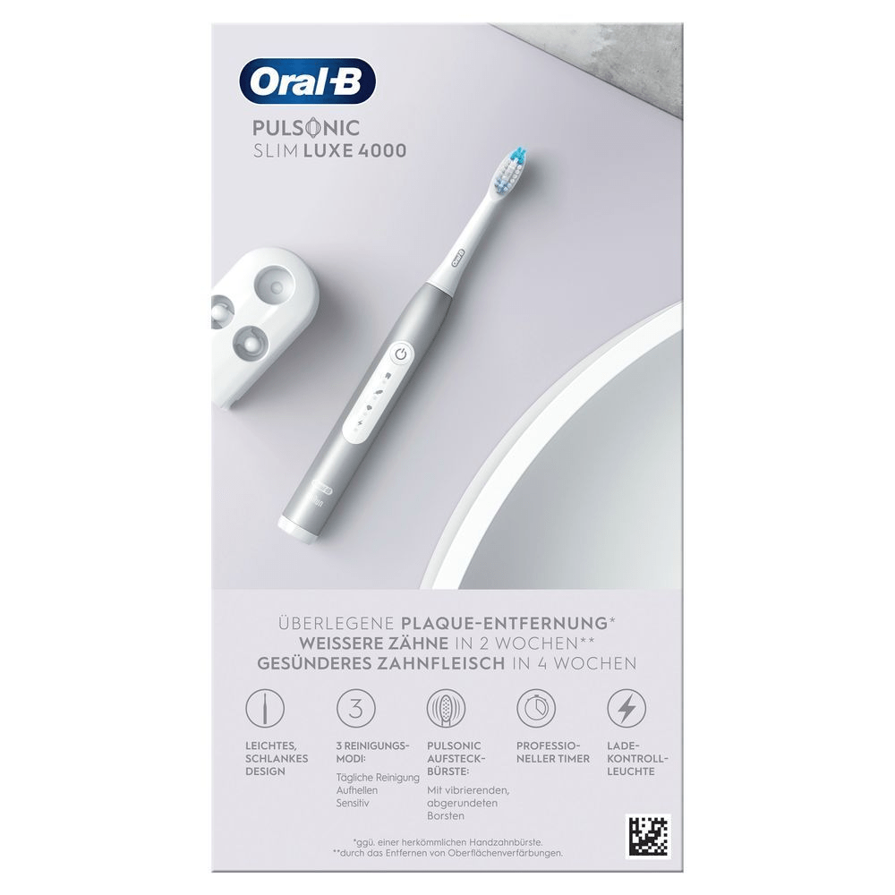 Bild: Oral-B Pulsonic Slim Luxe, Platin