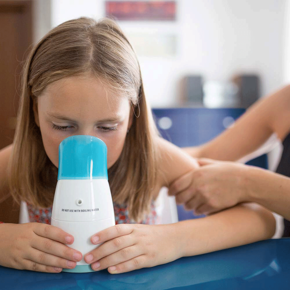 Bild: WICK Tragbarer Dampfinhalator