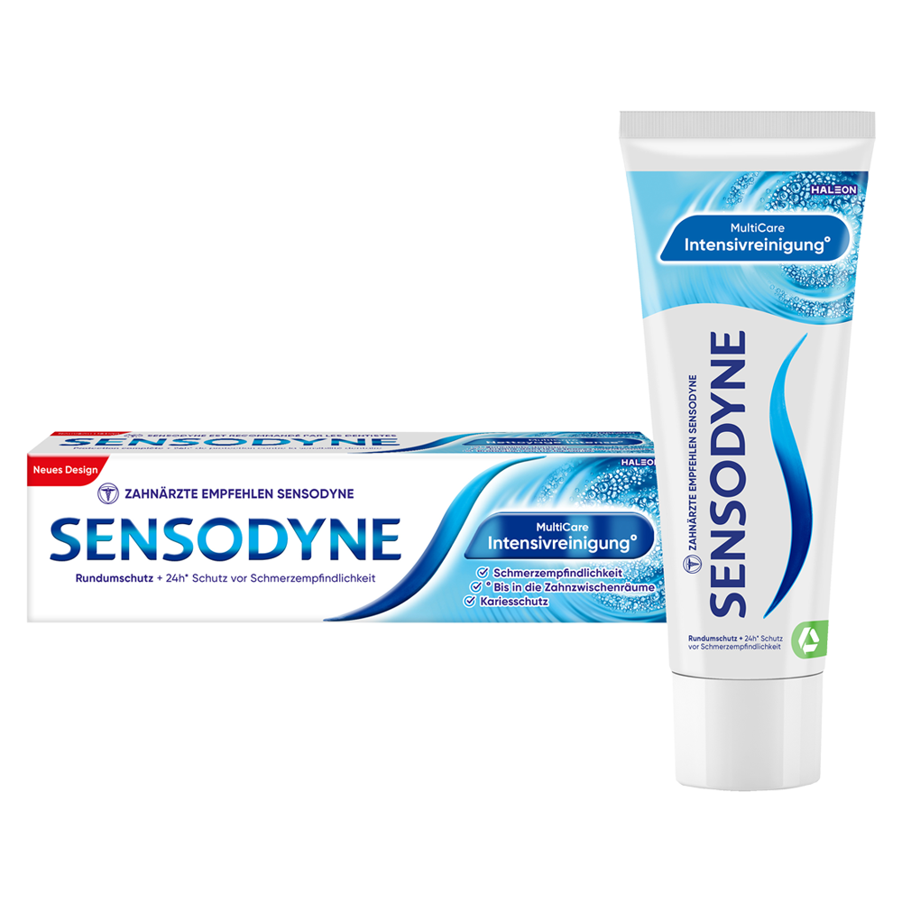 Bild: SENSODYNE Zahncreme Multicare Intensivreinigung 