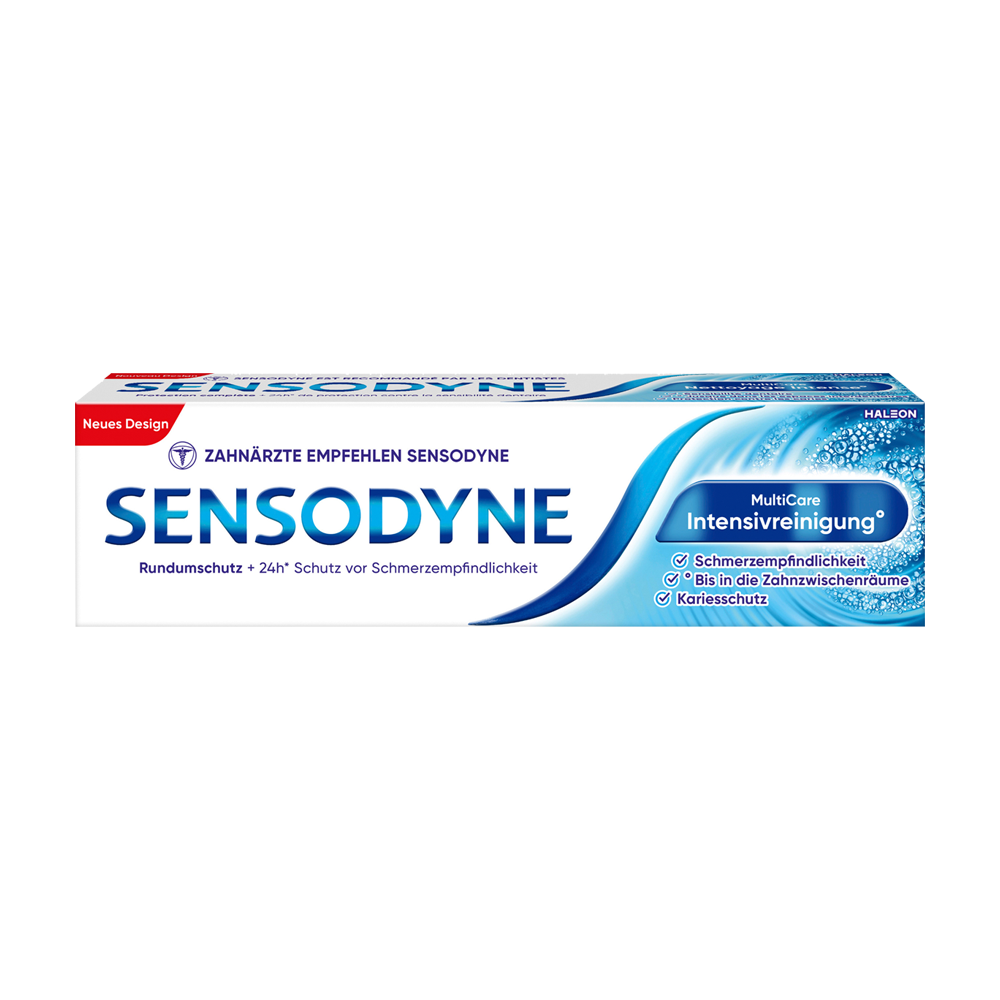 Bild: SENSODYNE Zahncreme Multicare Intensivreinigung 